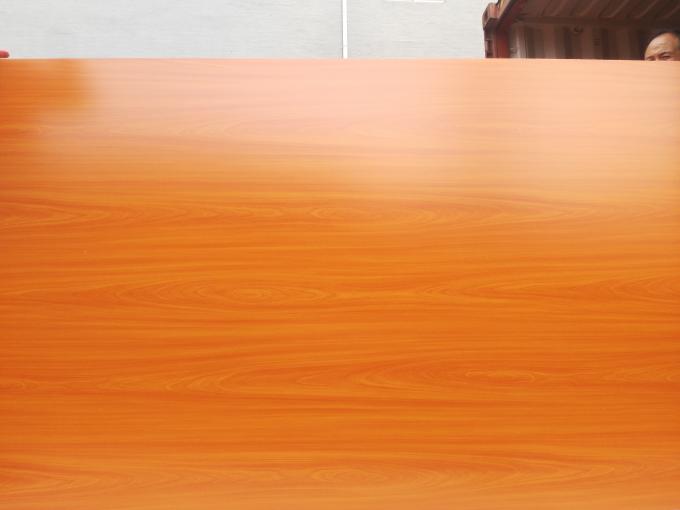 High Density Fibreboard Laminated MDF Board Covered By Melamine Paper Wood Veneer