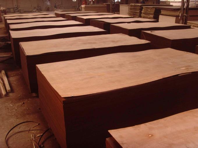 Anti - Slip Thin Black Film Faced Plywood With Successive Mechanical Treatment