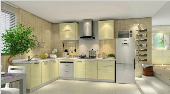 Modern Desigh Frameless Kitchen Cabinets / Fashion Flat Pack Kitchen Cabinets