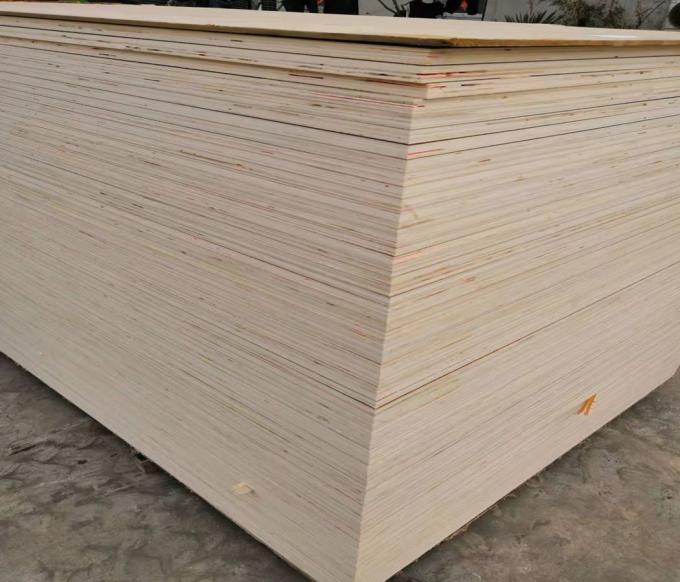 Poplar Core Commercial Grade Plywood For Home Decoration Furniture E1 Glue